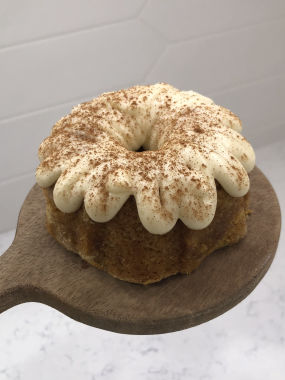 Pumpkin Mini Bundt Cake by Adra Bakes